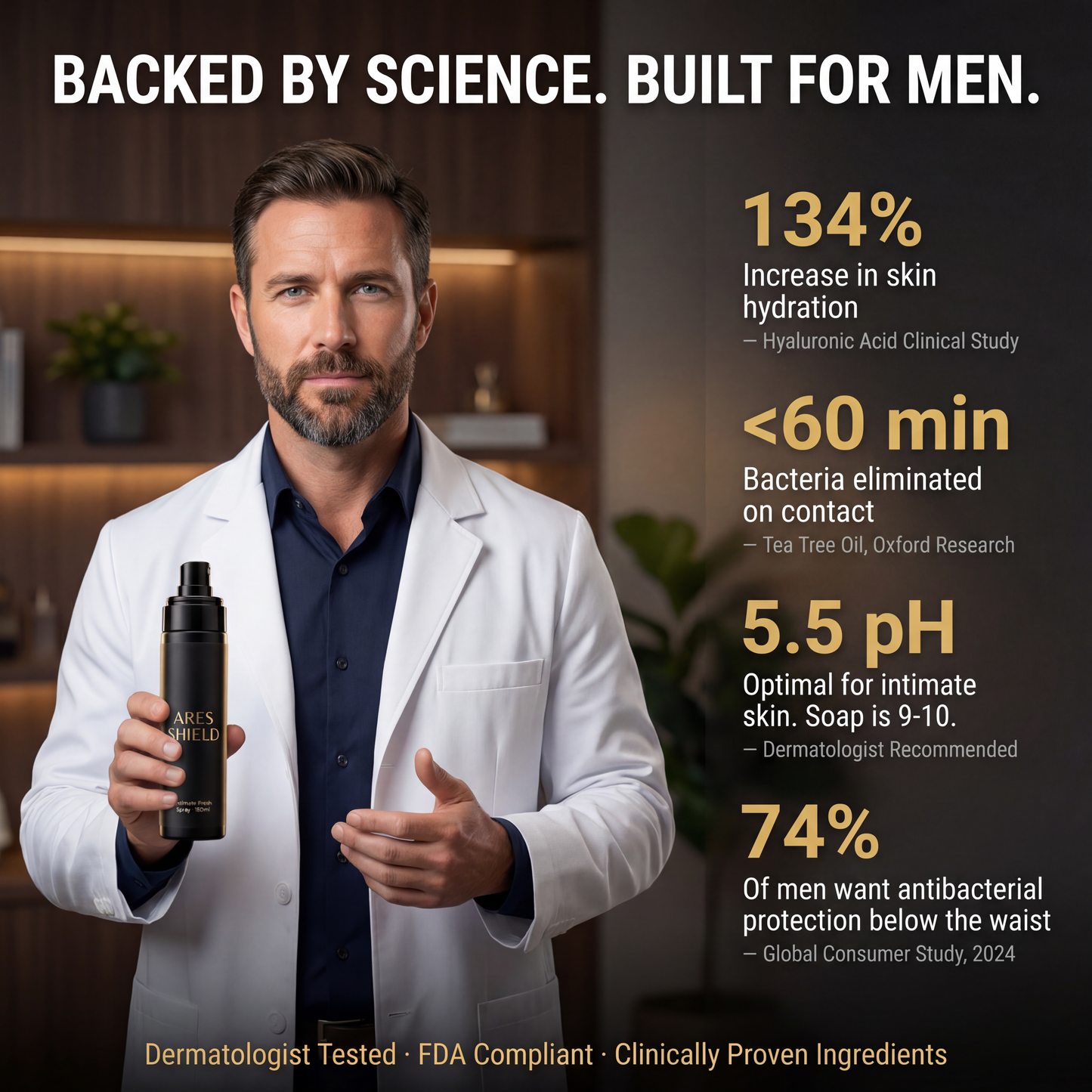 درع ARES - بخاخ الانتعاش الحميم